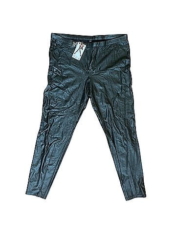 Hue Faux Leather Pants (view 1)