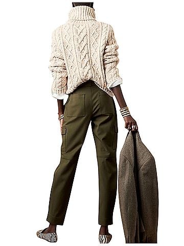 Banana Republic Cargo Ankle Pants Cargo Pants (view 2)