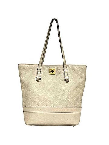Louis Vuitton Louis Vuitton Citadine PM Monogram Empreinte Tote Bag M40554 CA4121 LOUIS VUITTON Leather Neige Beige Women's (view 1)