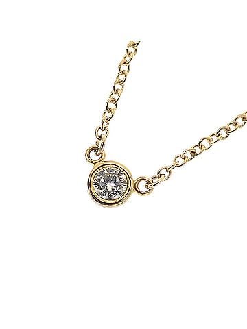 Tiffany & Co. Tiffany &amp; Co. By the Yard Necklace for Women, Diamond, 18K Yellow Gold (1.8g), 750 Gold, C209163 (view 1)