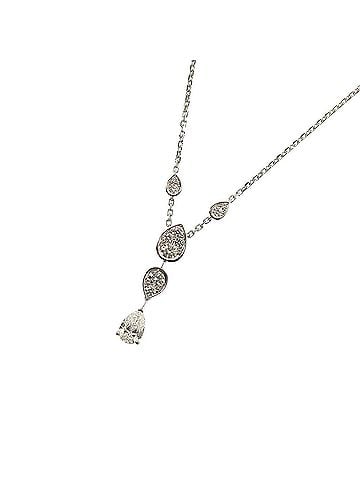 Chaumet Chaumet Josephine Ronde Digret Necklace for Women, Diamond, 0.57ct, 6.5g, 18K White Gold 750 Pendant, 083855-000 C219986 (view 1)