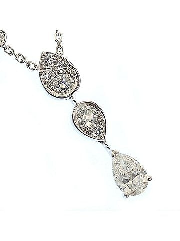 Chaumet Chaumet Josephine Ronde Digret Necklace for Women, Diamond, 0.57ct, 6.5g, 18K White Gold 750 Pendant, 083855-000 C219986 (view 2)