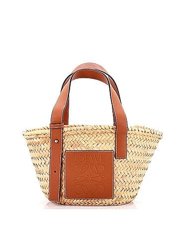 Loewe Basket Tote Raffia Small (view 1)