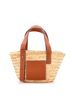 Loewe Brown Basket Tote Raffia Small One size - photo 1