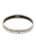 Hermes Leather Goods Blue Enamel Bangle PM One size - photo 3