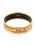 Hermes Leather Goods Orange Enamel Bangle MM One size - photo 3