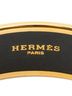 Hermes Leather Goods Black Enamel Bangle MM One size - photo 4