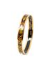 Hermes Leather Goods Black Enamel Bangle PM One size - photo 1