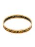 Hermes Leather Goods Black Enamel Bangle PM One size - photo 3