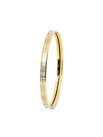 Hermes Leather Goods Enamel Bangle TPM (view 1)
