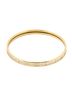 Hermes Leather Goods Gold Toned Enamel Bangle TPM One size - photo 2