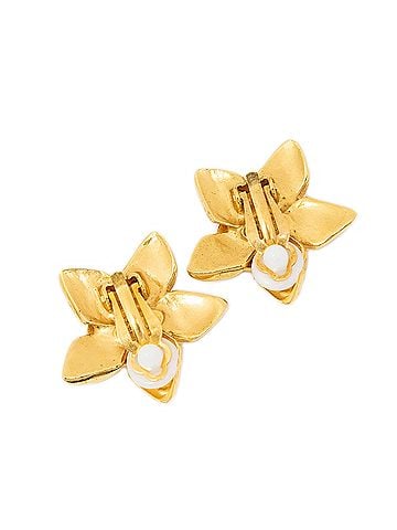 Chanel CC Star Clip On Earrings (view 2)