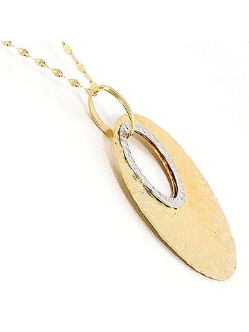 Unbranded 18K (18-karat) Yellow Gold Necklace, Total Weight 3.4g, 40cm, Jewelry (view 2)