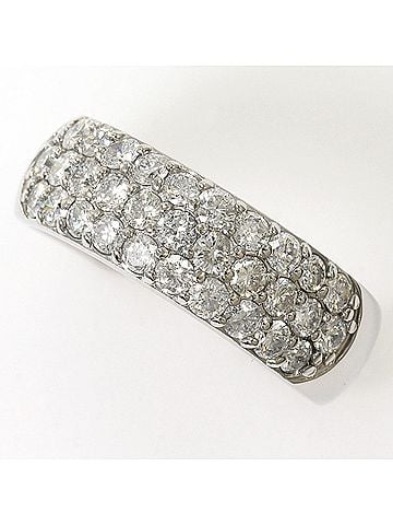 Unbranded PT900 Platinum Ring, 1 Diamond, 1.00ct, Total Weight 7.1g, Jewelry (view 1)