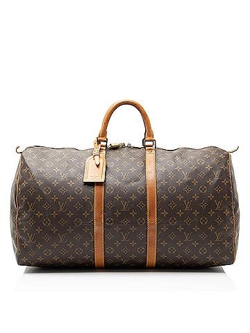 Louis Vuitton Louis Vuitton Vintage Monogram Canvas Keepall 55 Duffle (view 1)