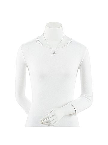 Tiffany & Co. Tiffany &amp; Co. Elsa Peretti Sterling Silver Full Heart Necklace (view 2)