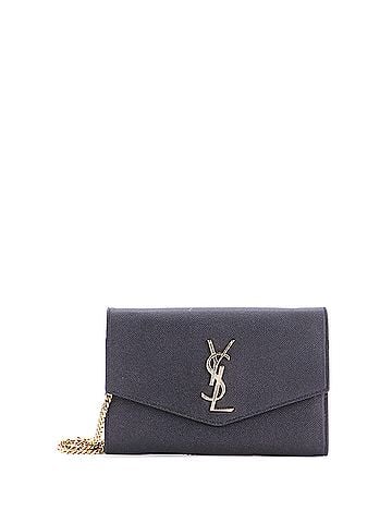 Saint Laurent Uptown Chain Wallet Leather (view 1)
