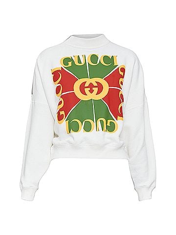 Gucci Gucci geometric graphic print sweatshirt (view 1)