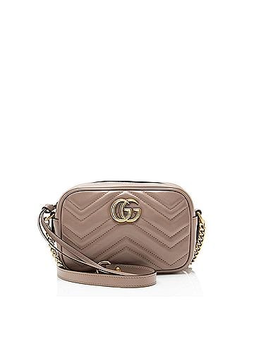 Gucci Gucci Matelasse Leather GG Marmont Mini Camera Bag (view 1)