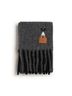 Loewe 100% Nylon Gray Alpaca Wool Blend Scarf One size - photo 1