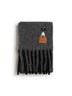Loewe 100% Nylon Gray Alpaca Wool Blend Scarf One size - photo 2