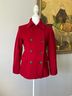 Calvin Klein Red Coat Size 2 - photo 4