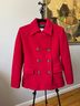 Calvin Klein Red Coat Size 2 - photo 13