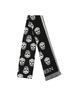 Alexander McQueen 100% Wool White Reversible Skull Scarf One size - photo 3