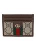 Gucci 100% Canvas Brown Ophidia Card Wallet One size - photo 1