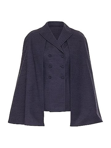 Christian Dior Dior Shantung double breasted structured blazer jacket (view 1)