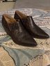 Lucky Brand Snake Print Red Black Ankle Boots Size 7 1/2 - photo 3