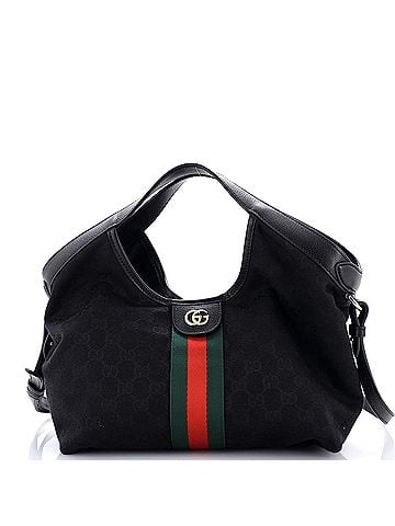 Gucci Giglio Tote GG Canvas Small (view 1)