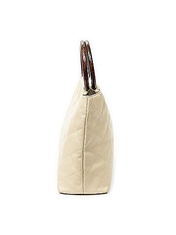 Chanel CC Wood Handle Tote (view 2)