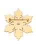 Chanel Ivory CC Snowflake Brooch One size - photo 2