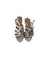 Naturalizer Silver Sandals Size 9 1/2 - photo 1