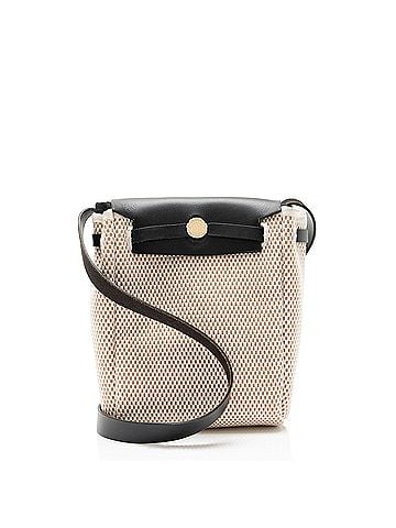 Hermès Hermes Vintage Toile Vache Hunter Herbag TPM Shoulder Bag (view 1)