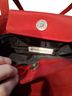 Worthington Red Leather Tote One size - photo 1