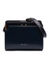 MARNI 100% Leather Blue Medium Leather Trunk Reverse Crossbody One size - photo 1