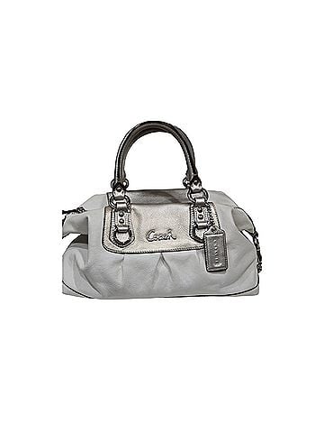 Coach Leather Satchel (view 1)