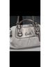 Coach White Silver Leather Satchel One size - photo 4