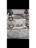 Coach White Silver Leather Satchel One size - photo 7