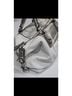 Coach White Silver Leather Satchel One size - photo 5
