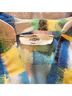 Entro Print Multi Color Short Sleeve Blouse Size 2X - photo 3