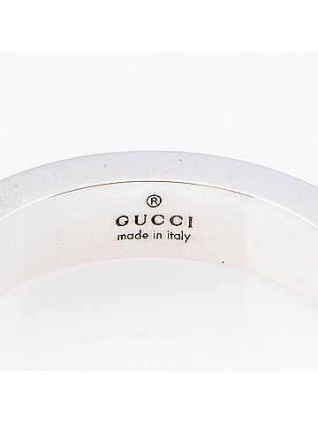 Gucci Gucci Sterling Silver Ghost Ring - Size 6 1/2 (view 2)