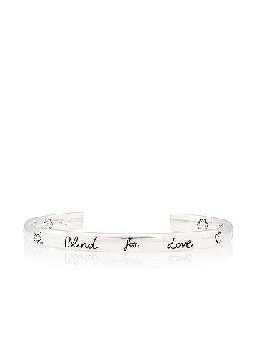Gucci Gucci Sterling Silver Blind For Love Cuff (view 1)