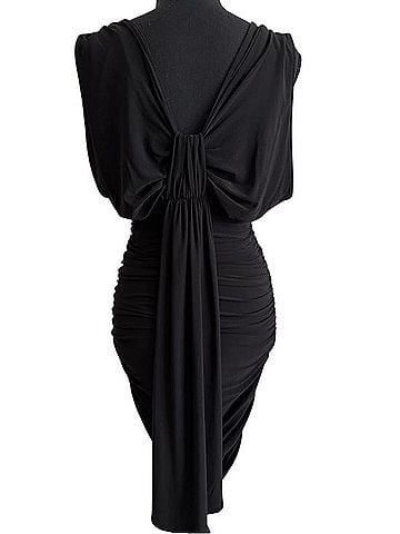 French Connection Ruched body con dress Cocktail Dress (view 2)