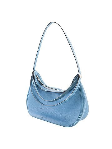 Hermès Hermes Caporal Shoulder Bag ?G Togo Blue Jean 2003 Silver Hardware Women's (view 2)