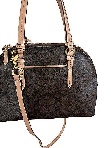 Coach Leather Satchel (view 2)