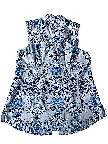 Croft & Barrow Sleeveless Blouse (view 2)