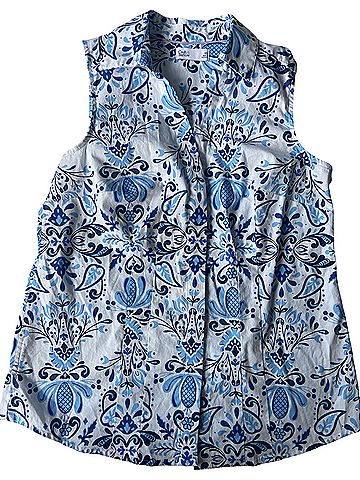 Croft & Barrow Sleeveless Blouse (view 1)